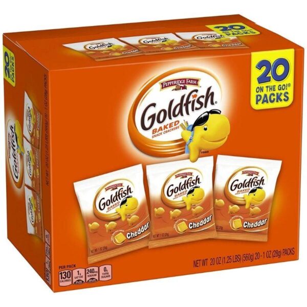 Pepperidge Farm Goldfish Cheddar Crackers, 20 oz