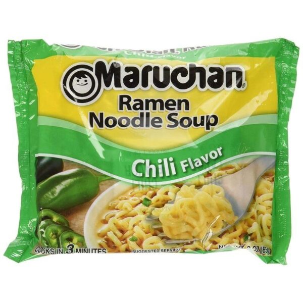 Maruchan Ramen Chili, 3.0 Oz, 24 Count